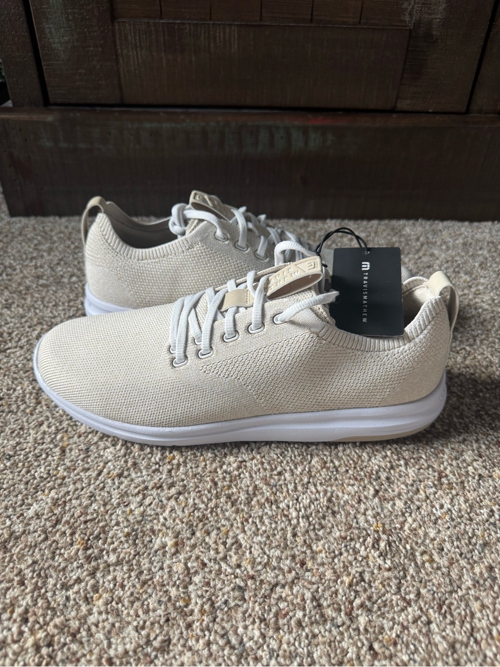 NWT Travis Mathew The Daily Lite Sneaker in Italian Sand - Men’s Size 8